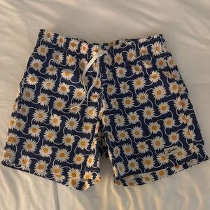 Bather Men's Radial Swim Trunks with Drawstring
